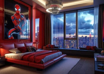 Create An Amazing Spider-Man-Themed Bedroom Fit For Adults