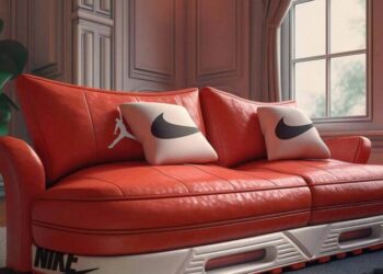 5 Sneaker-Inspired Sofas To Inspire Your Home Decor