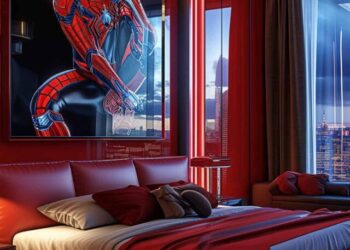 Create An Amazing Spider-Man-Themed Bedroom Fit For Adults
