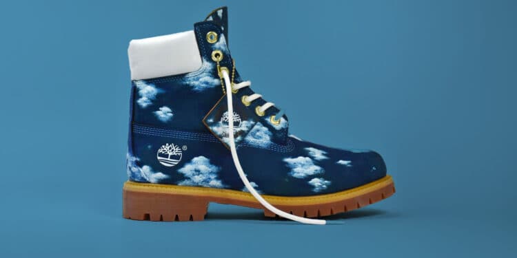 Gorgeous Custom “Cloudy” Timberlands Are Heaven on Earth