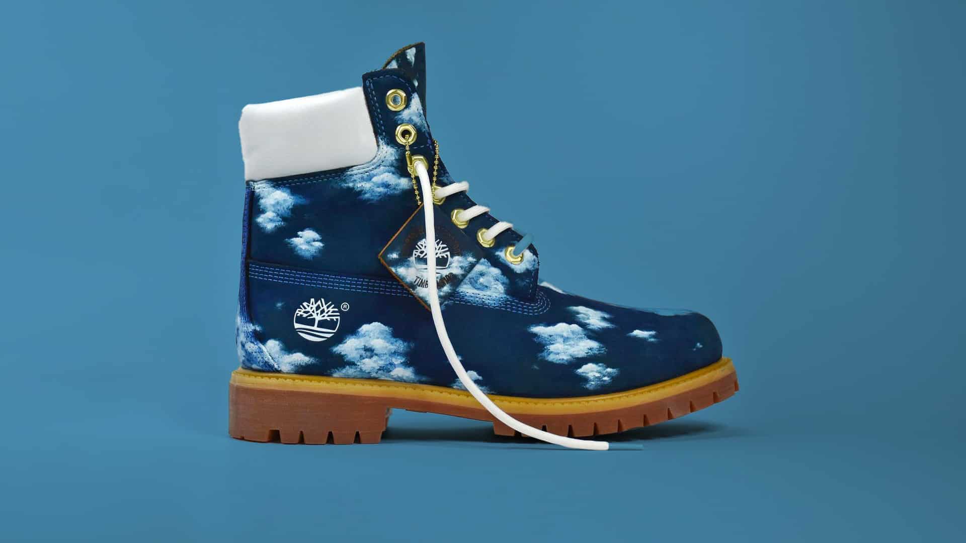 Gorgeous Custom “Cloudy” Timberlands Are Heaven on Earth