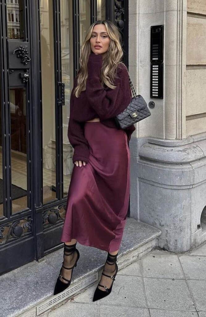 How To Wear The Burgundy Trend To Every Event This Fall/Winter