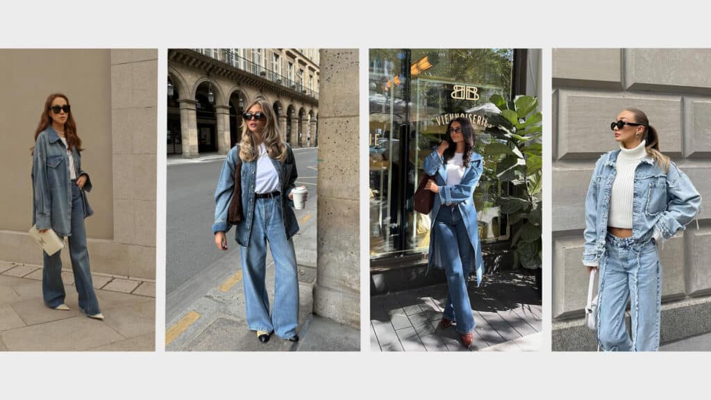 Baggy Jeans + White Top