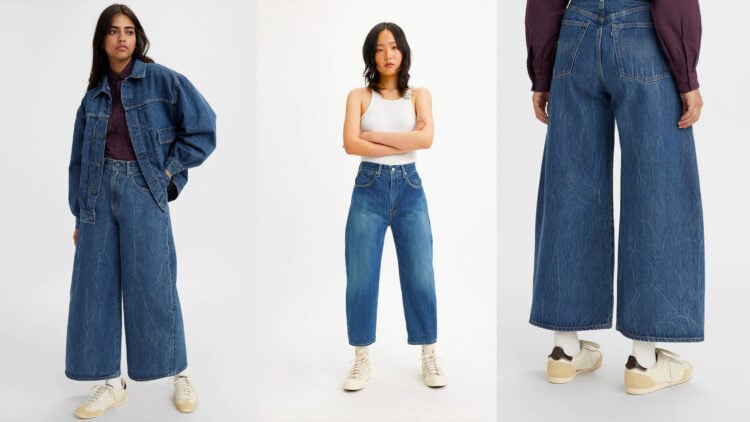 Barrel-Leg Jeans Trend