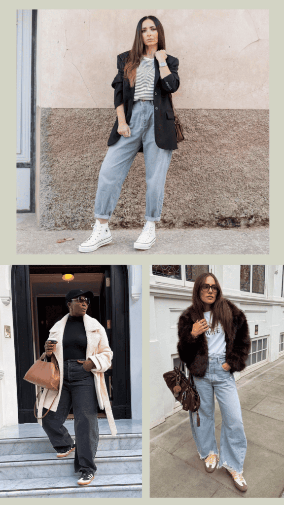 How To Master The Barrel-Leg Jeans Trend That Every Stylish Woman Is Wearing This Fall/Winter