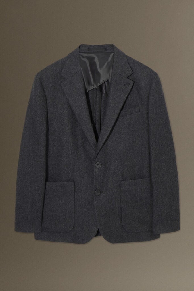 Cos Herringbone Wool Blazer $350 USD