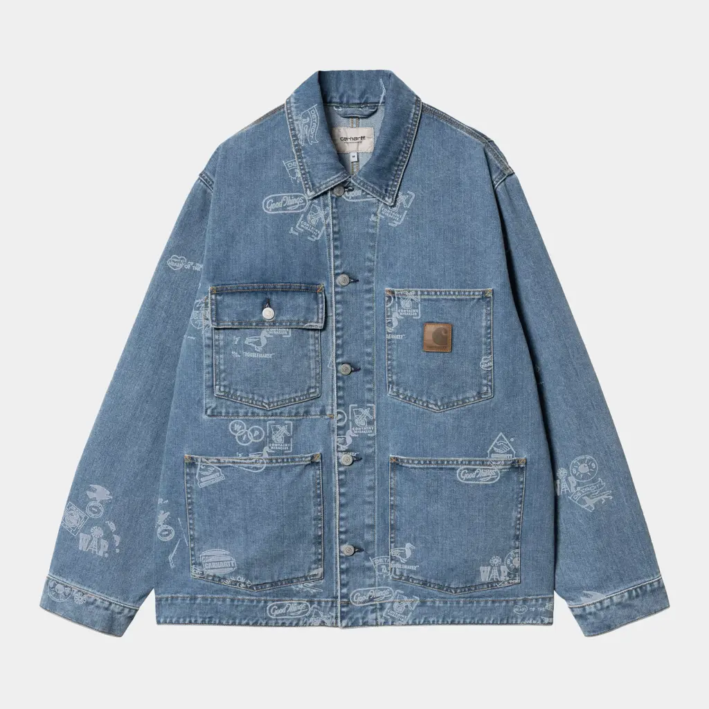 Carhartt Work In Progress Stamp Denim Jacket