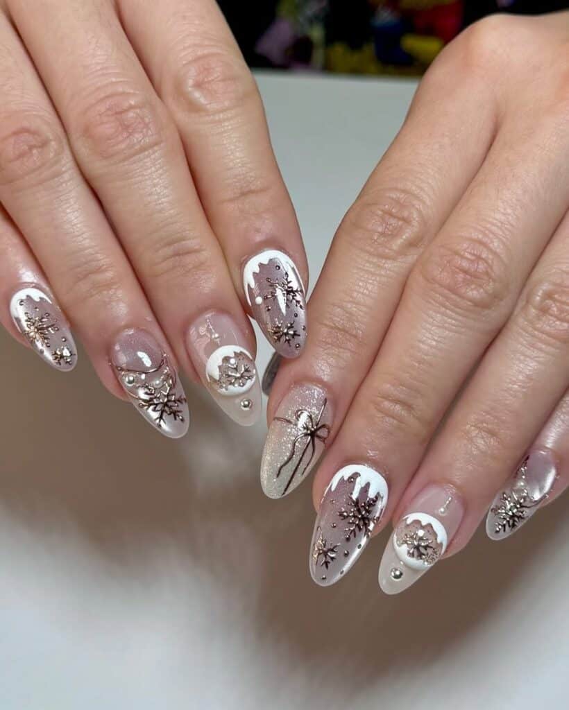 Best Christmas Holiday Nail Art Ideas