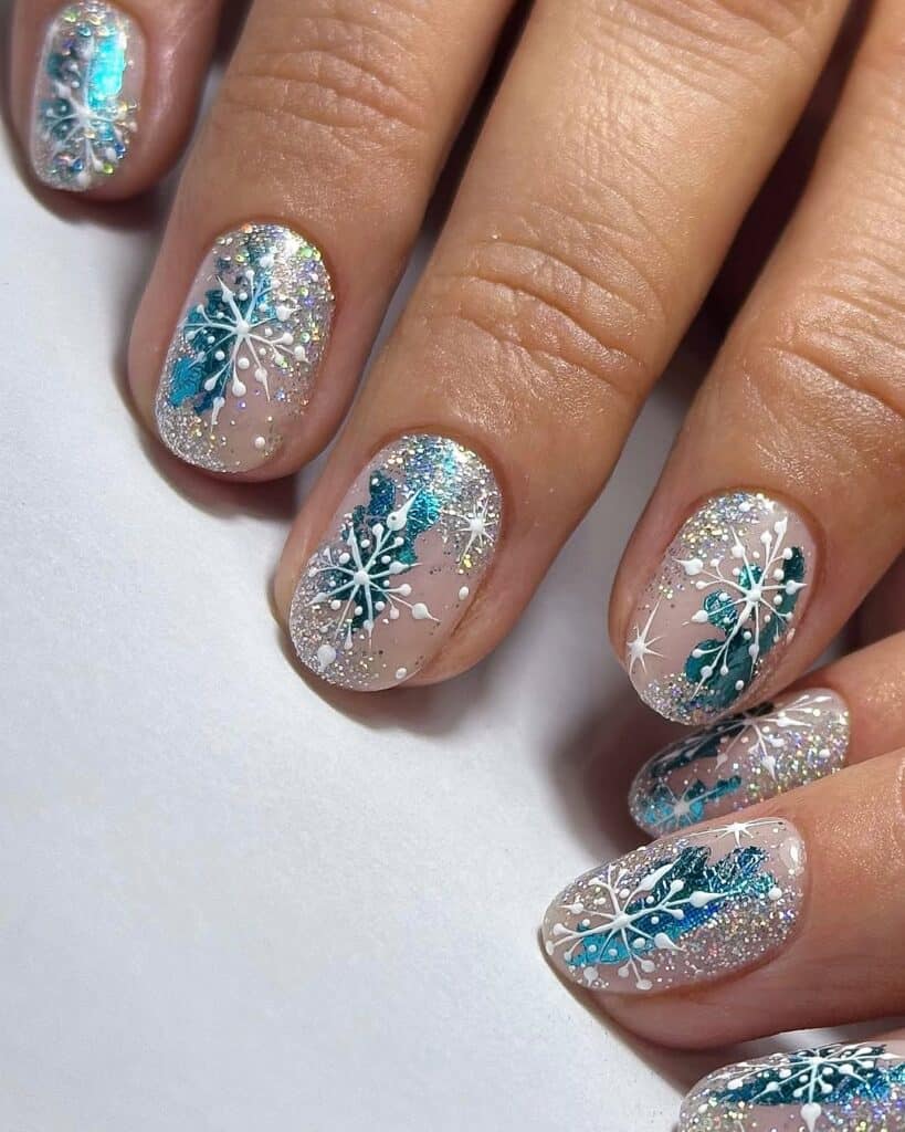 Best Christmas Holiday Nail Art Ideas