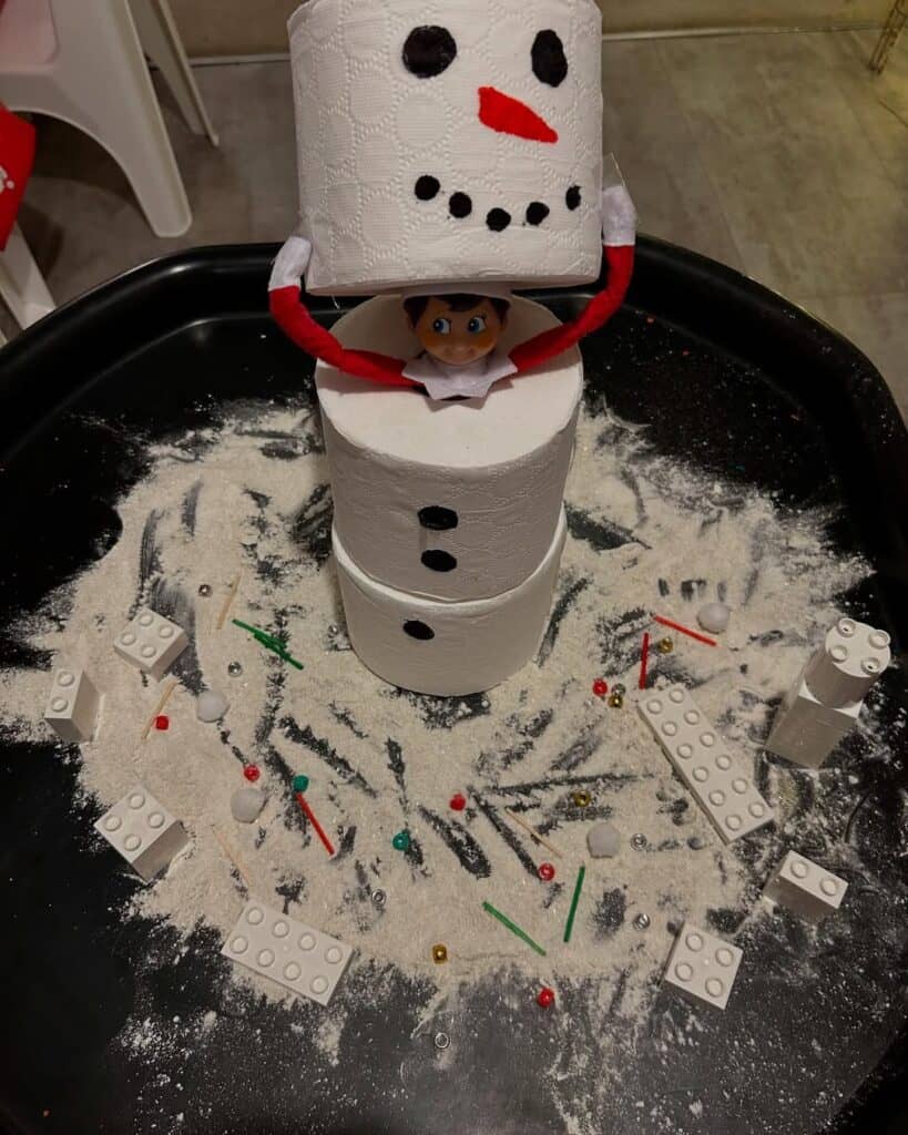 Elf Snowman