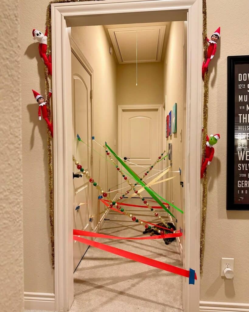 Elf Made Obstacle Course