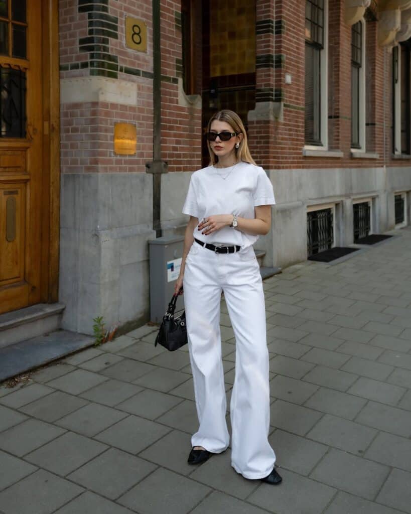 Simple Yet Elegant Ways To Style Your White Jeans For Spring/Summer