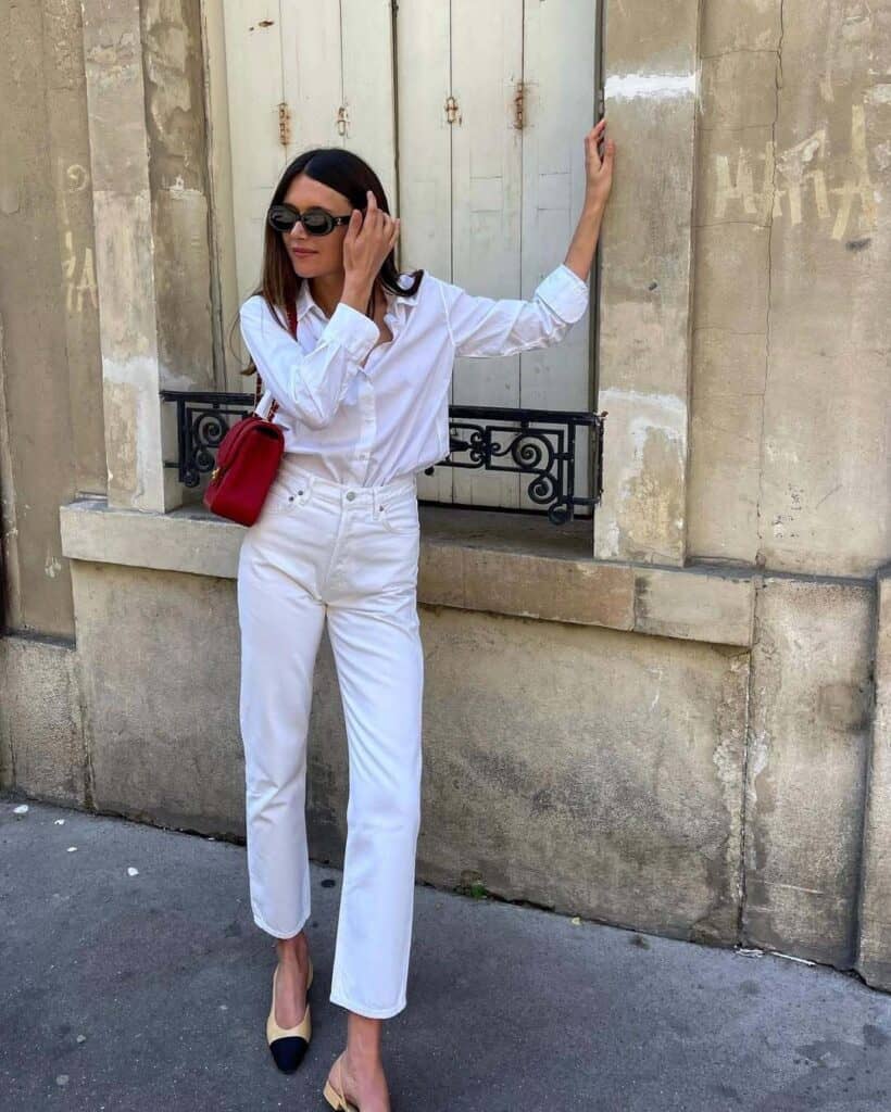 Simple Yet Elegant Ways To Style Your White Jeans For Spring/Summer