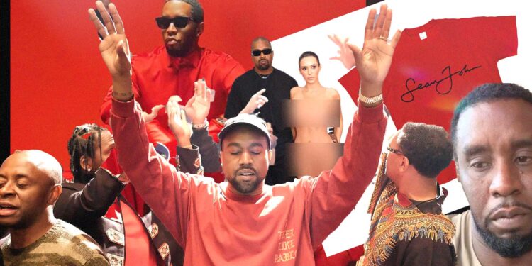 Kanye West Ye Yeezy Clothing Diddy Sean John Free Puff