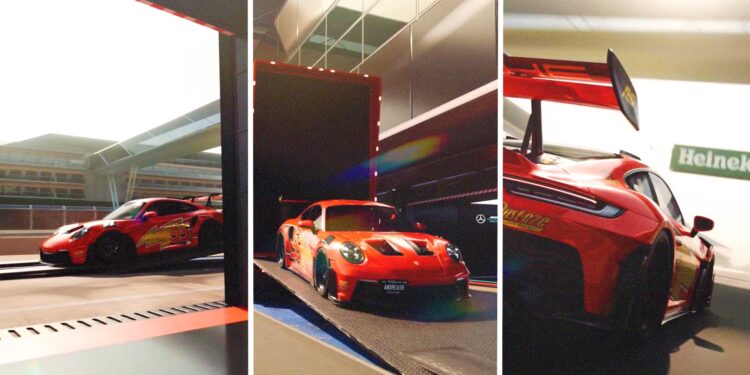 Lightning McQueen Porsche 911 GT3 RS