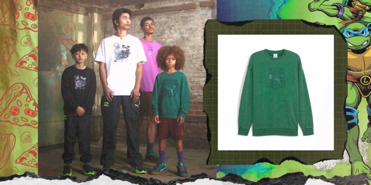 PUMA x TMNT Clothing Collection