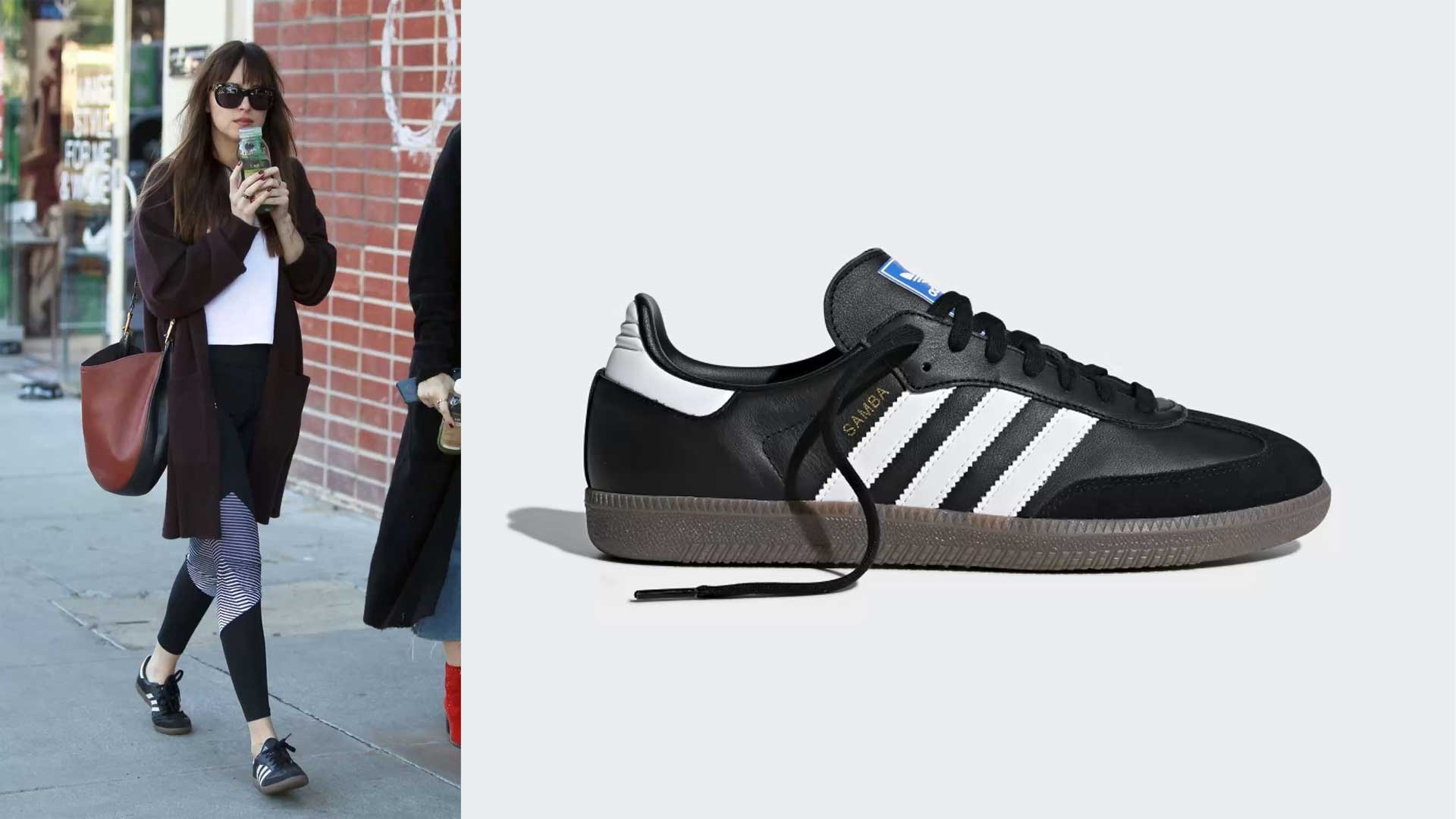 Adidas-Samba-black-Dakota-Johnson-Sneakers