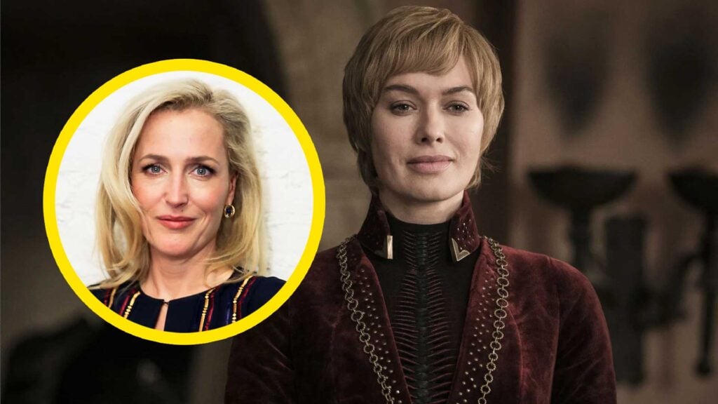 Gillian Anderson Cersei Lannister Game of Thrones