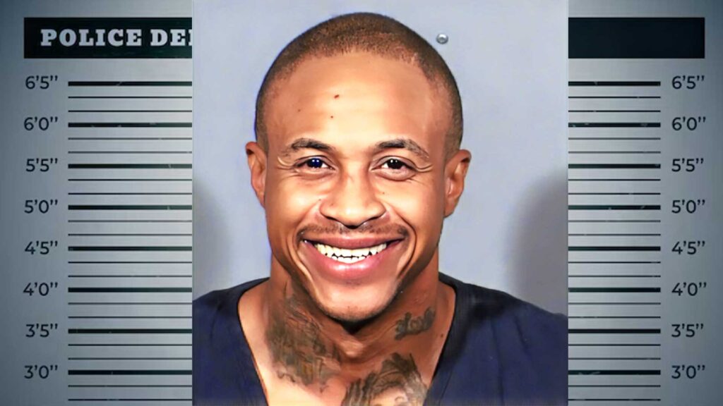 Orlando Brown 2018 Las Vegas mugshot