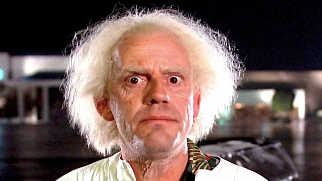 Christopher Lloyd Dr. Emmett Brown