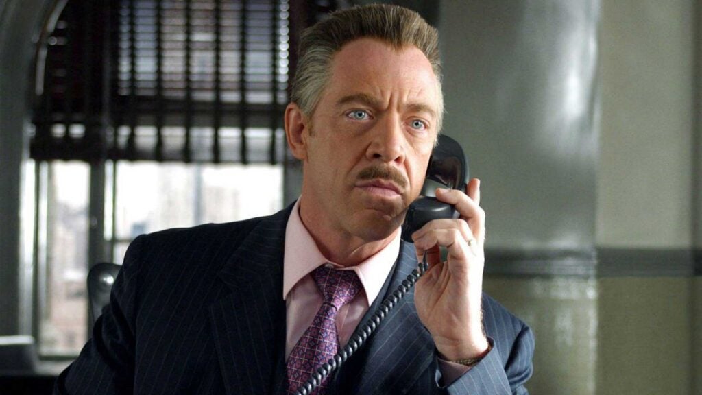JK Simmons J Jonah Jameson