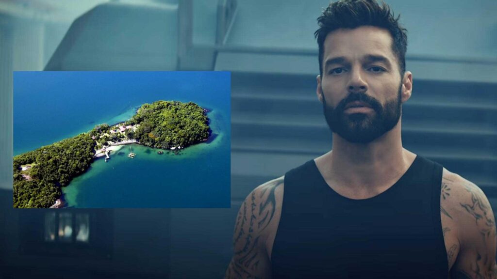 Ricky Martin Island in Angra dos Reis Brazil