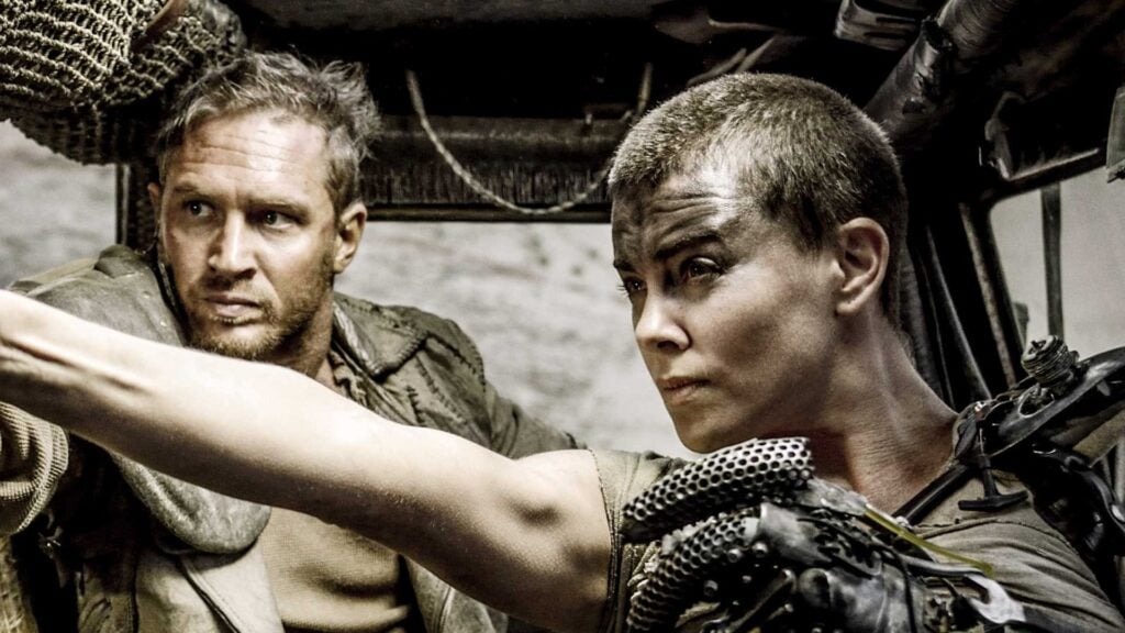 Tom Hardy Charlize Theron Mad Max Fury Road