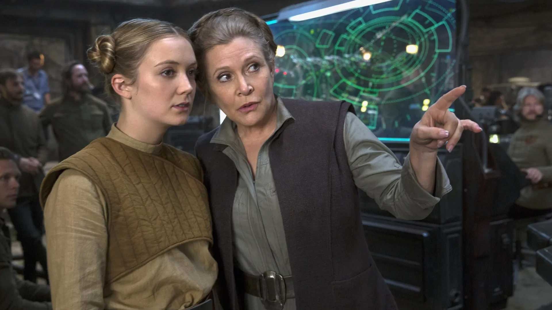 carrie fisher last star wars movie