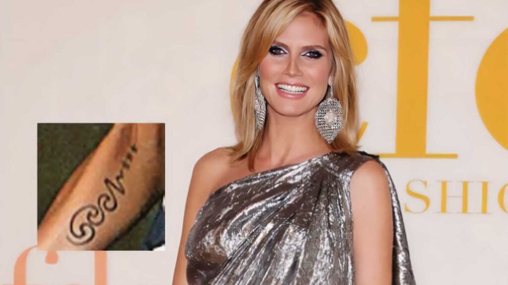 Heidi Klum tattoos