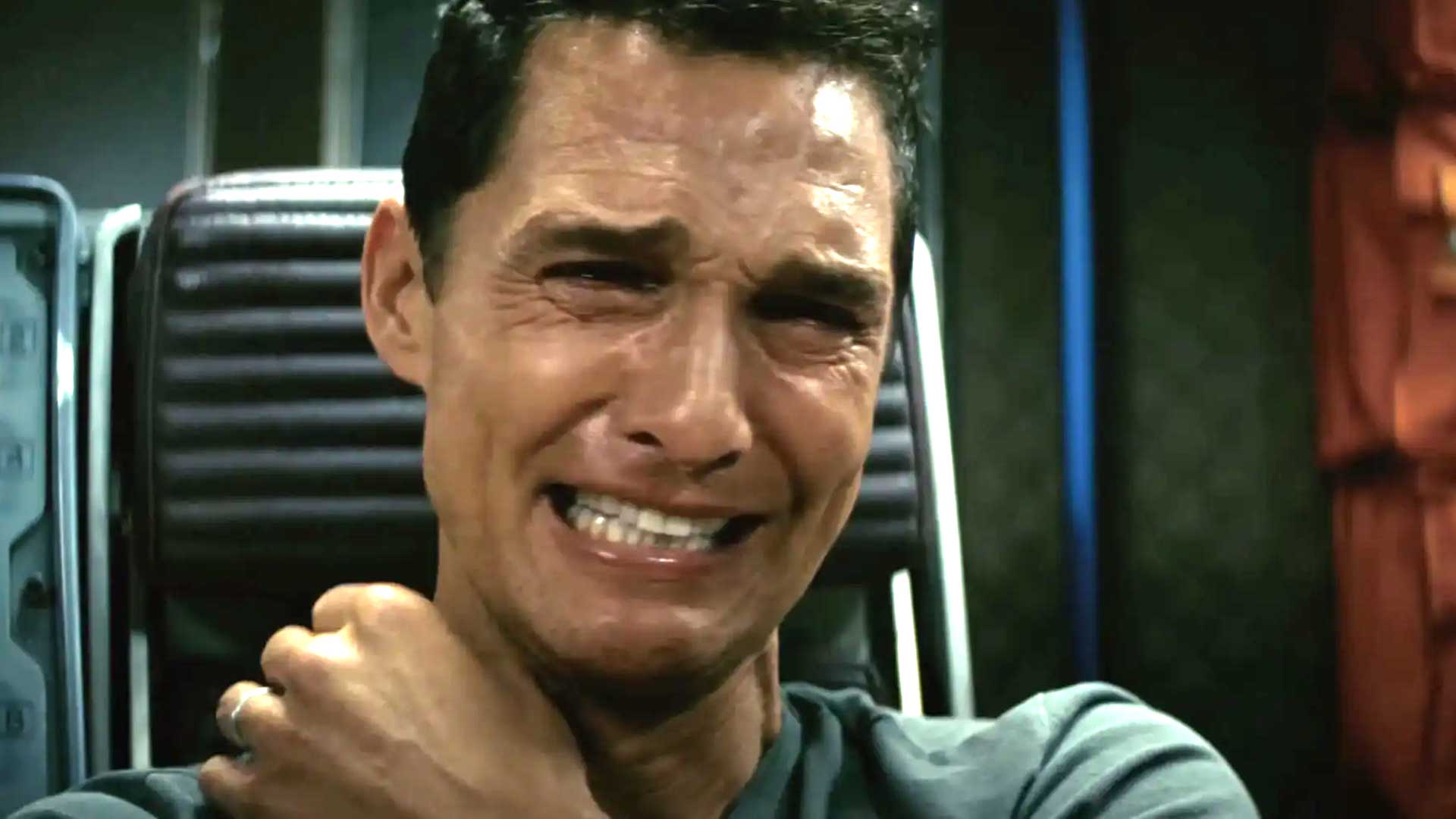 Matthew McConaughey crying
