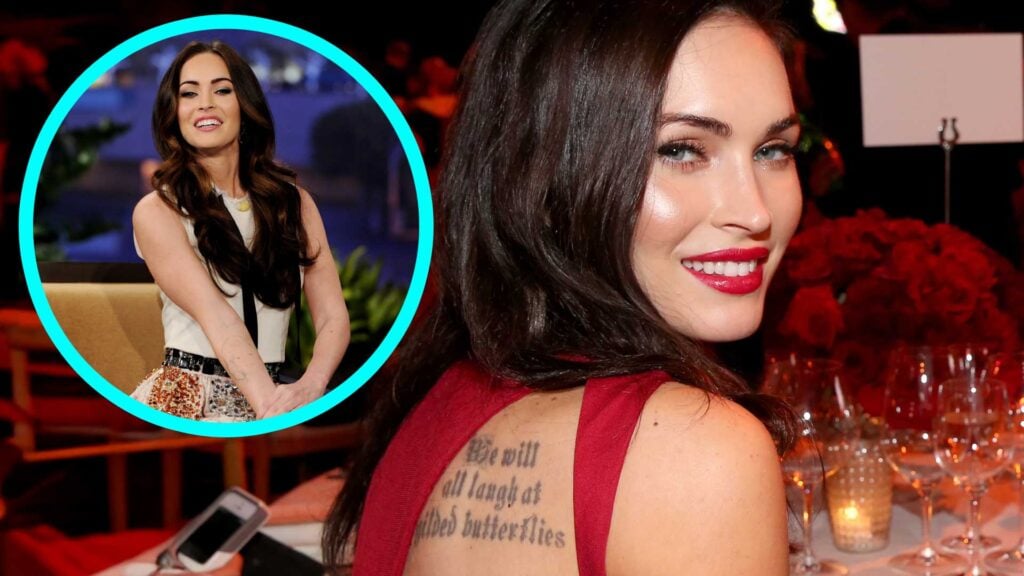 Megan Fox tattoo removal