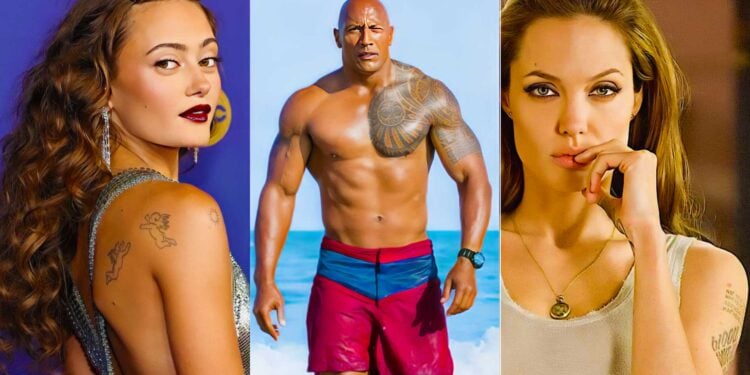 Hollywood Actors Tattoos