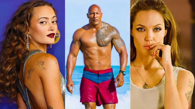 Hollywood Actors Tattoos