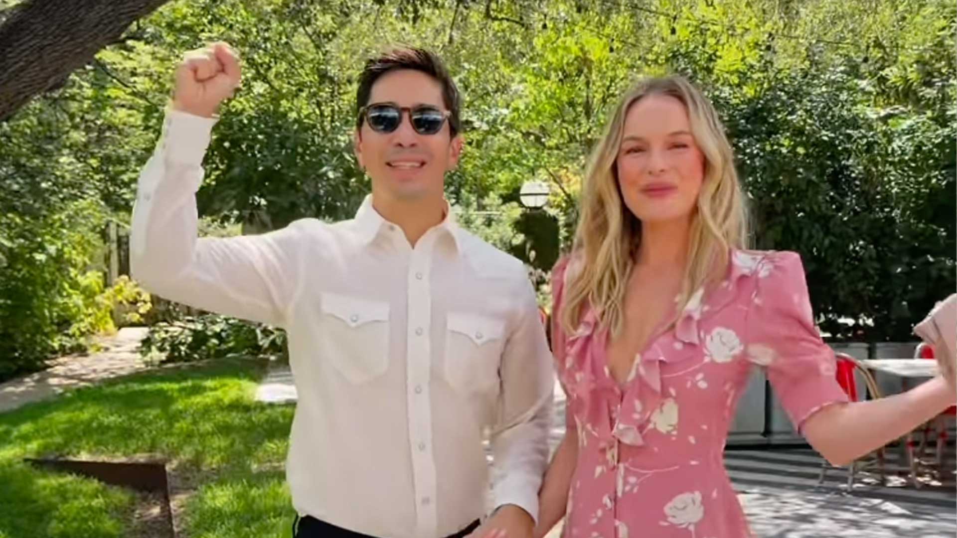 Kate Bosworth and Justin Long