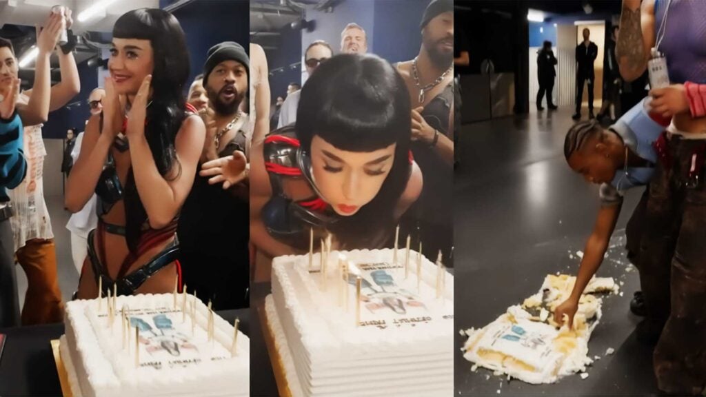 Katy Perry Throws Fan’s Birthday Cake on the Floor