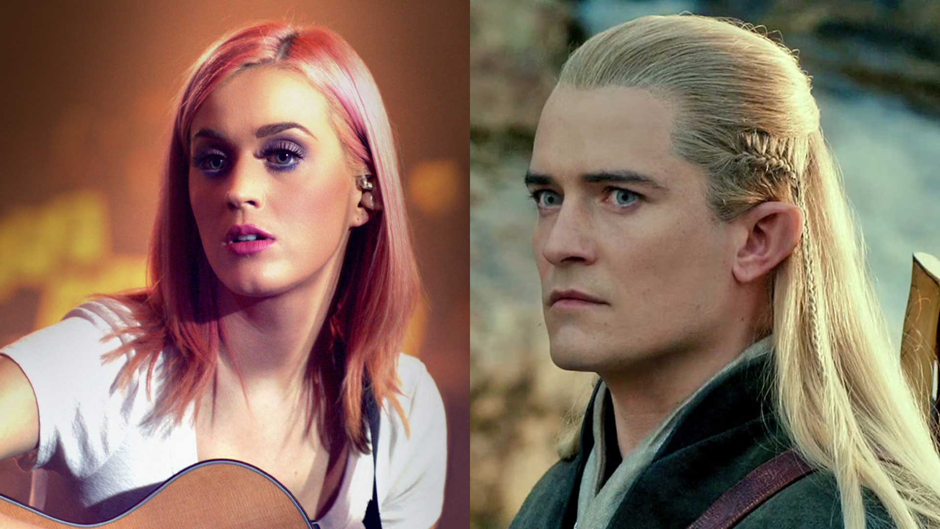 Katy Perry and Orlando Bloom
