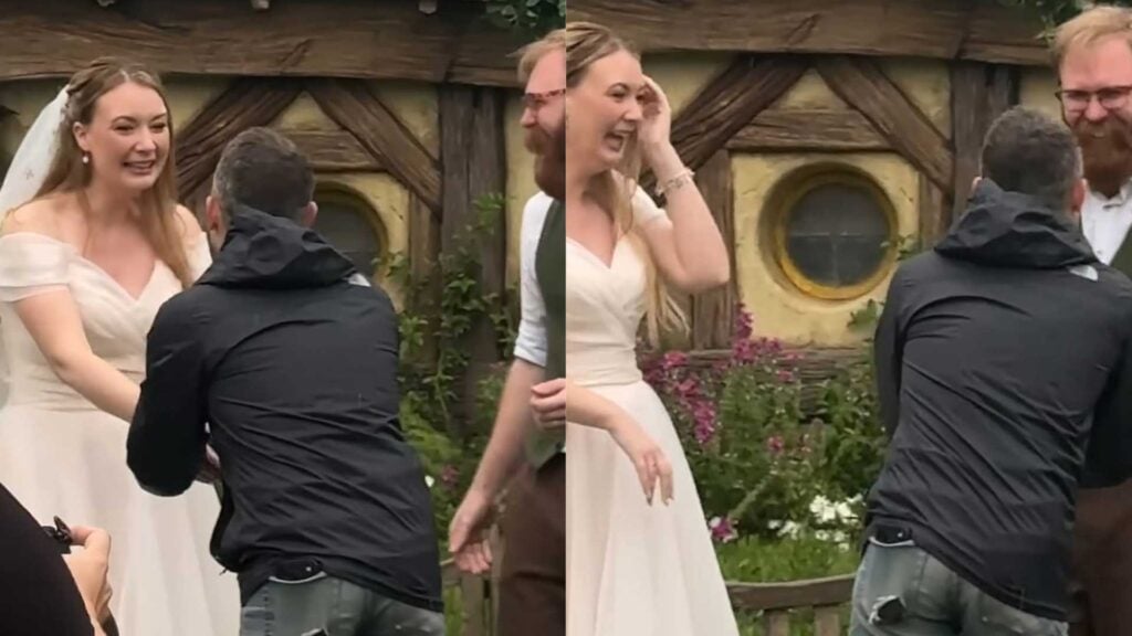 Lord of the Rings Elijah Wood Wedding