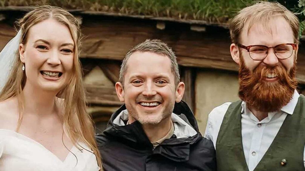 Lord of the Rings Elijah Wood shire wedding