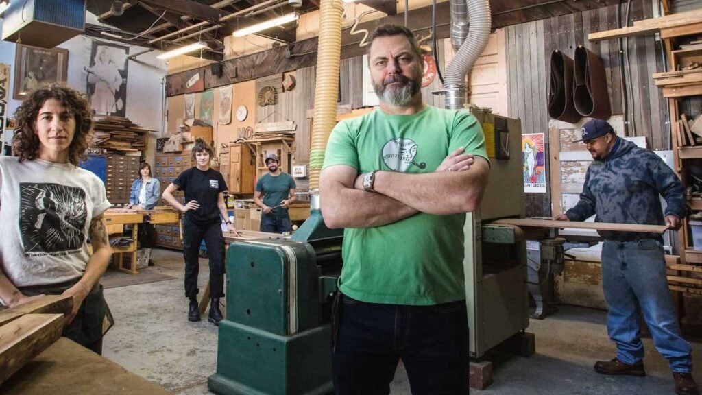 Nick Offerman Offerman Woodshop