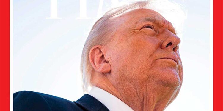 President Donald Trump Time Magazine Cover