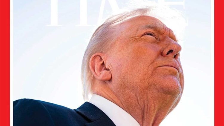 President Donald Trump Time Magazine Cover