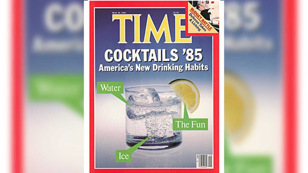 Time Magazine Cover Cocktails '85 May 20, 1985