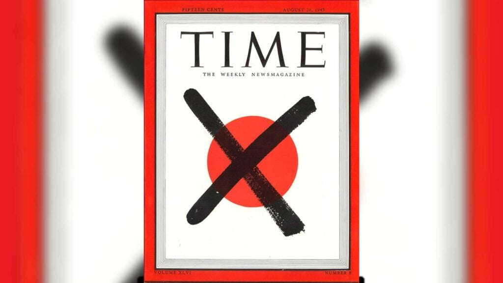 Time Magazine Cover Fall of Japan