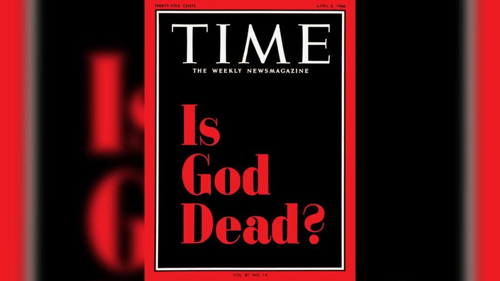 Time Magazine Cover Is God Dead April 8 1966