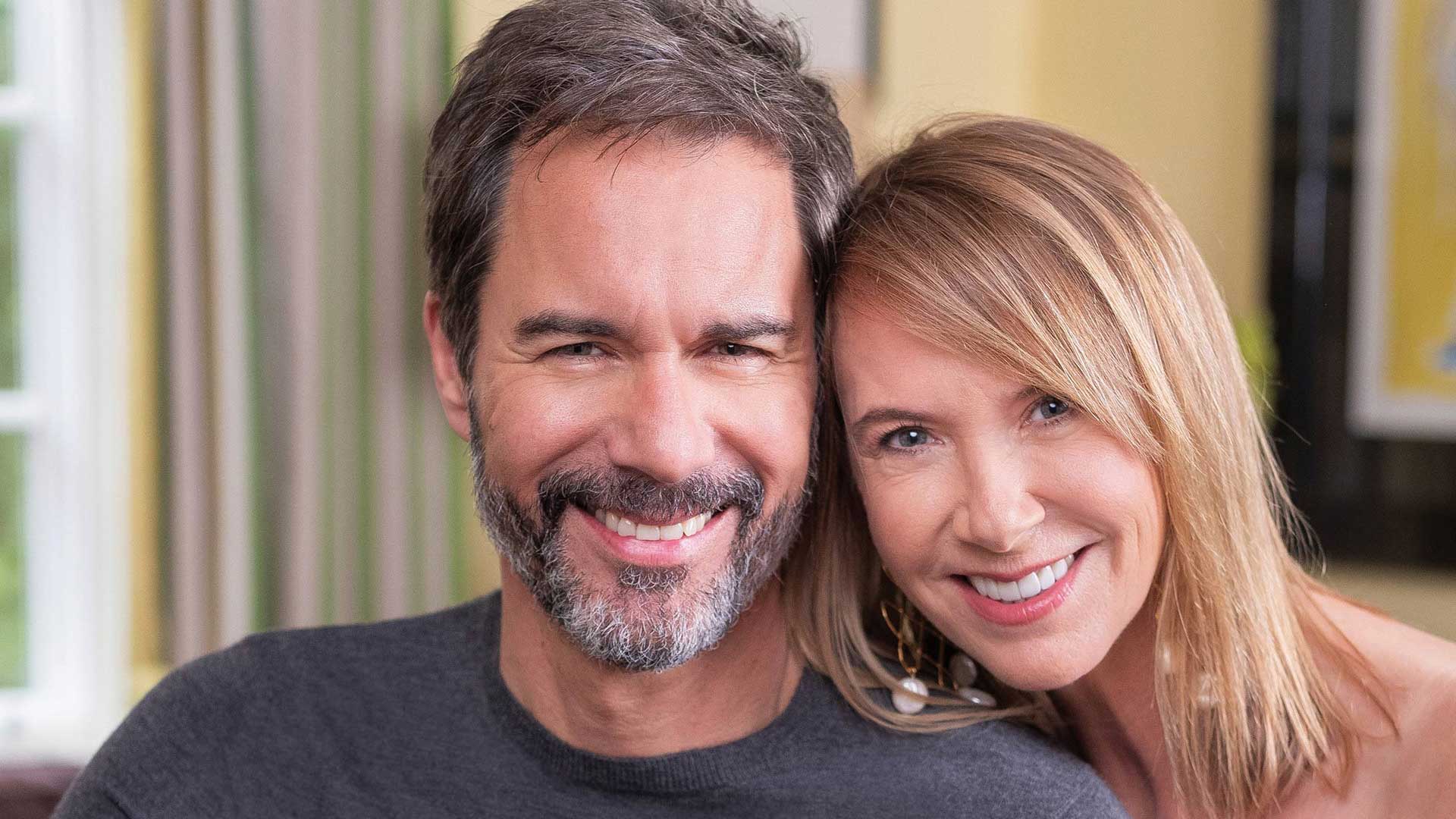 Eric McCormack and Janet Holden