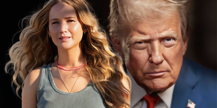 Jennifer Lawrence Politics Donald Trump