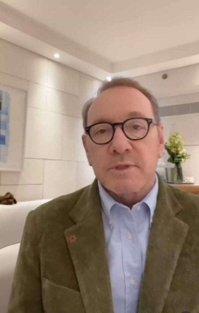 Kevin Spacey Says He Isn't Homeless