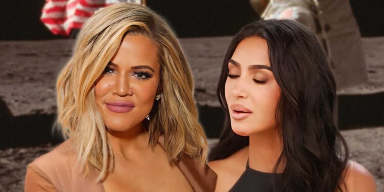 Khloé Kardashian Kim Fake Moon Landing