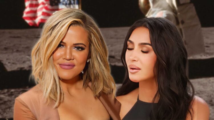 Khloé Kardashian Kim Fake Moon Landing