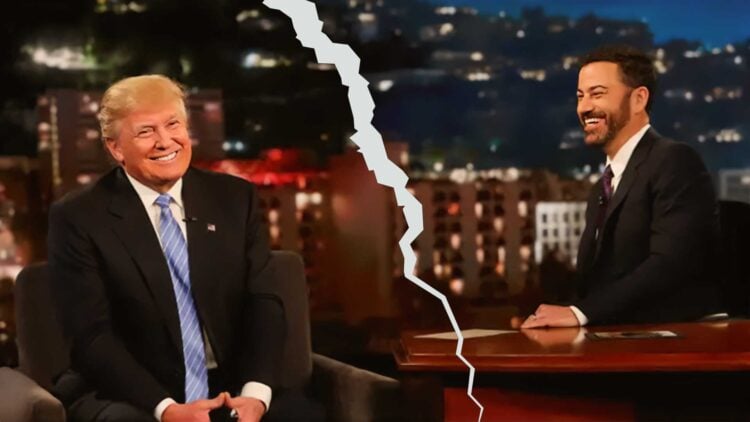 Trump Demands Late-Night’s Jimmy Kimmel Be Fired Again